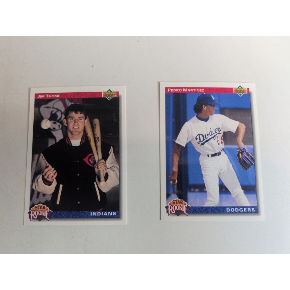 Mixed Lot 1992 Upper Deck Baseball Cards Gradable Superstars - Picture 2 of 2